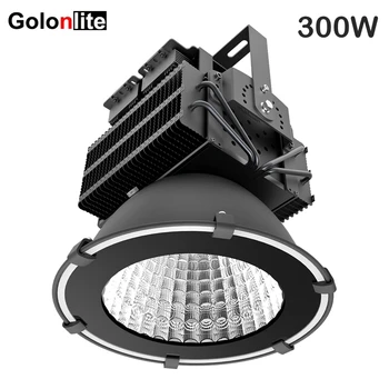 

Golonlite High mast LED flood light 300W 400W 500W for wharf airport stadium sport court lamp 5 years warranty replace 1000W hps