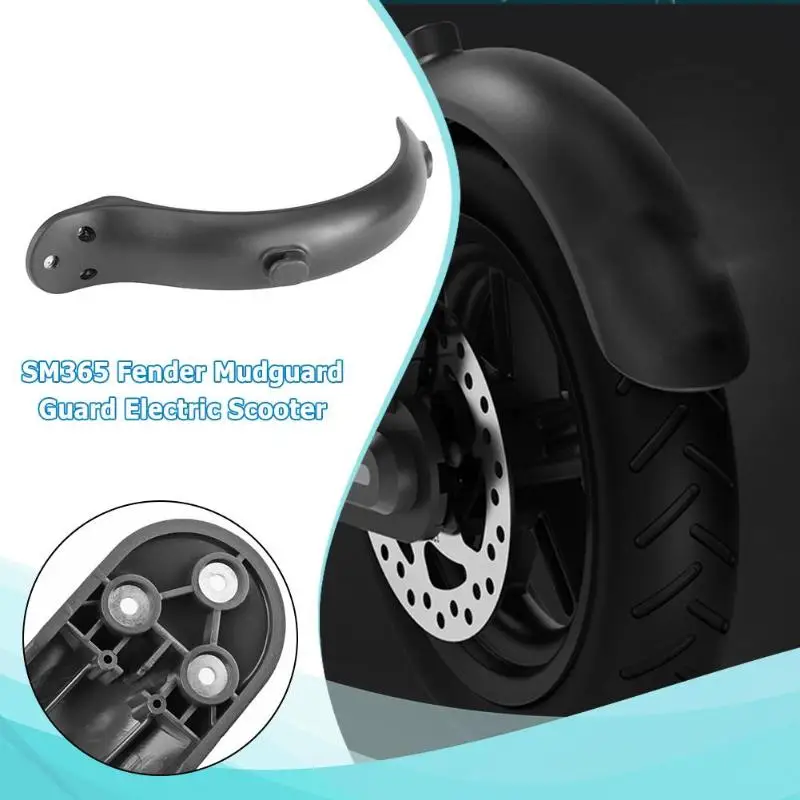 Excellent Fender Mudguard Guard for Xiaomi M365 Electric Scooter Skateboard Rubber Cup Screws Tire Kickstand 2