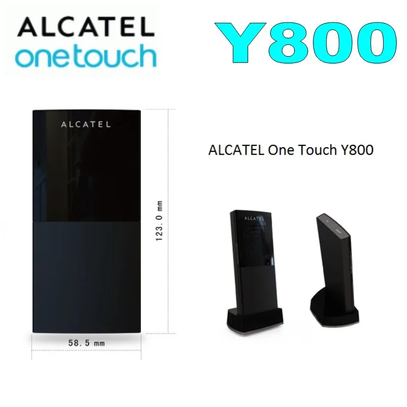 Лот из 100 шт. разблокированный сотовый телефон Alcatel One Touch Y800 4 аппарат не привязан к оператору сотовой связи FDD 100 Мбит/с мобильного точку доступа Wi-Fi 3g Беспроводной