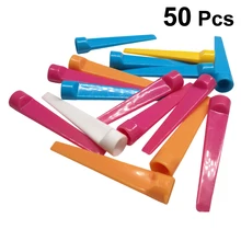 50 шт. тройники для гольфа многоразовые пластиковые прочные Премиум принадлежности аксессуары для вождения оборудование Коврик Для Гольфа Тройники тренировочные футболки