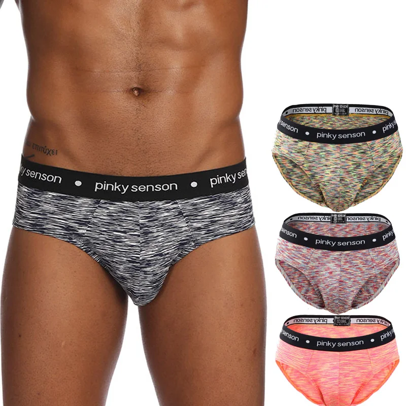 

Mens Underwear Knickers Triangular Underwear Shorts Bulge Pouch Solid Underpants Men Briefs Cotton Mens Slip Male Panties
