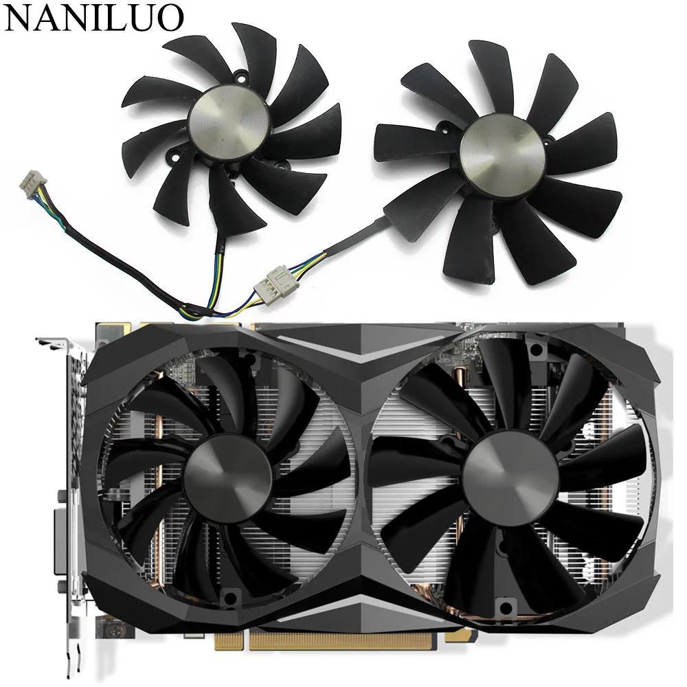 100 мм GAA8S2H GAA8S2U GTX1070TI мини 4-контактный кулер вентилятор для ZOTAC GeForce GTX 1080 GTX 1070 Ti Mini GTX 1060 AMP Edition вентилятор для карты
