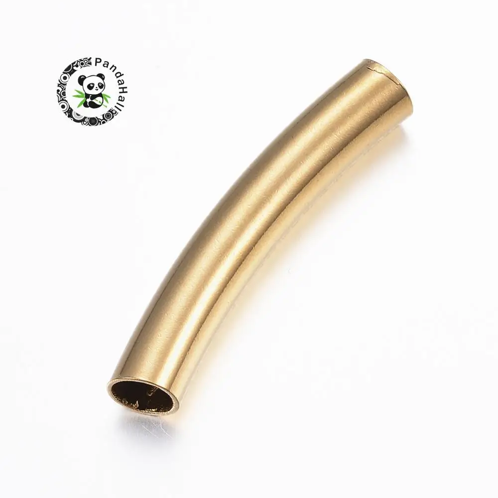 2pcs 304 Stainless Steel Tube Jewelry Making DIY Accessories Beads