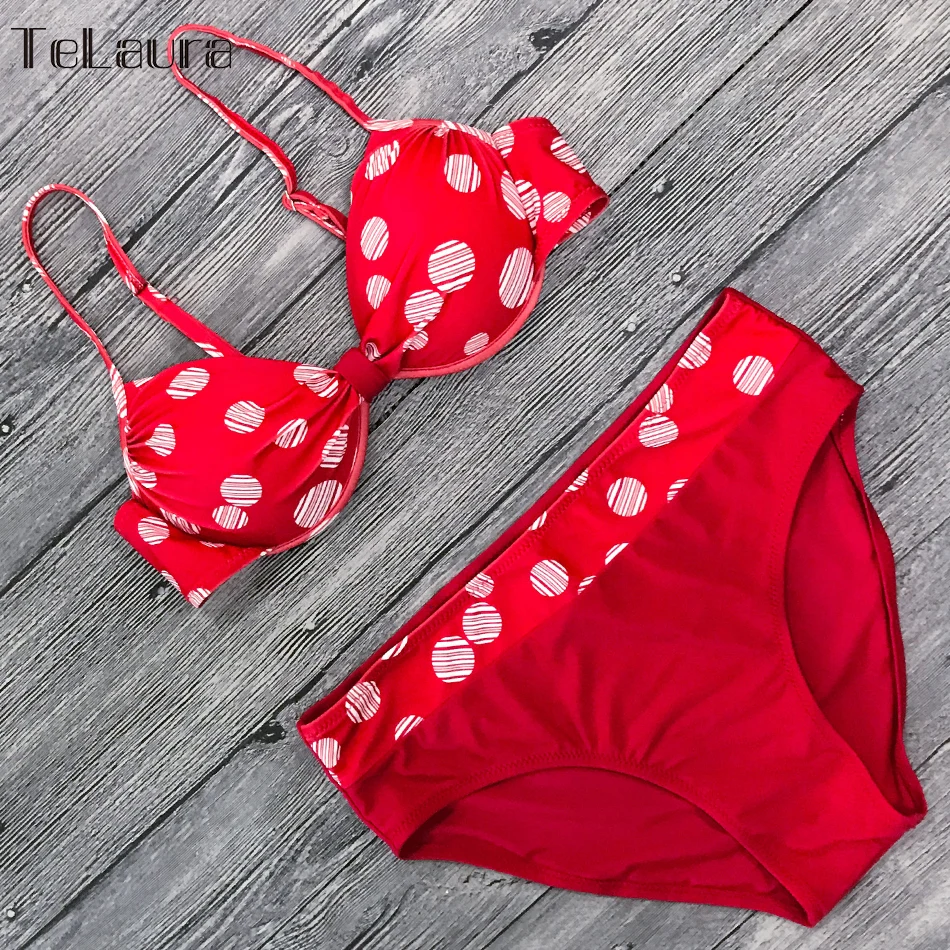 2018 New Sexy Bikini Women Swimwear Push Up Swimsuit Bathing Suit Plus Size Swimwear Biquinis Summer Beach Wear Swim Suit Female -
