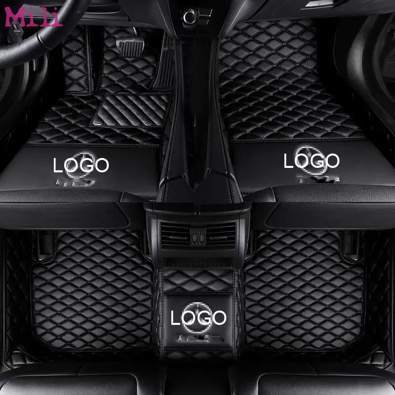 

Car carpet Custom car floor mats for Mercedes Benz all models E C ML GLK GLA GLE GL S R A B CLK SLK CLA CLS G GLS GLC vito viano