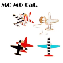 

Free shipping Fashion jewelry Wholesale gift Cartoon cute plane beautiful accessories brooch.