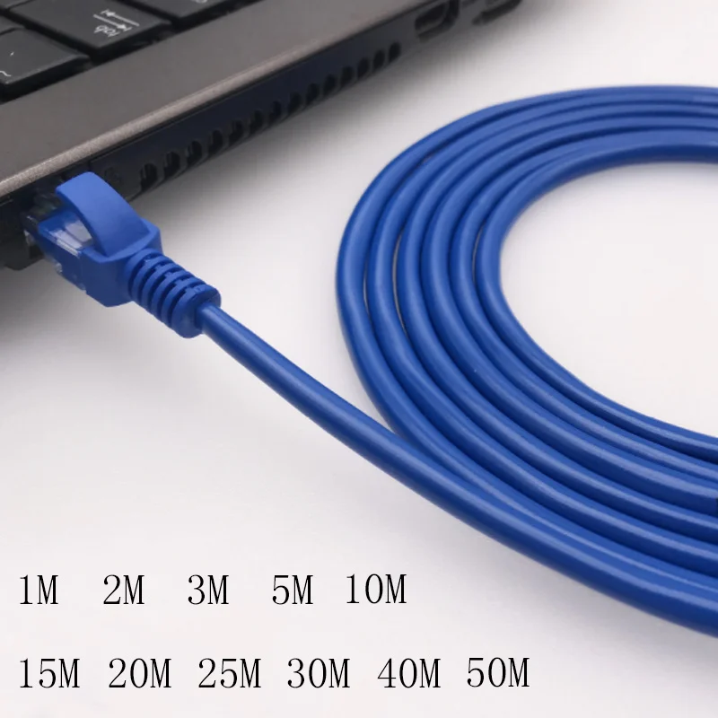 Urijk 1 рулон электрических проводов поддерживает патч на компьютер Ethernet кабель