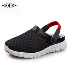Luz de primavera y verano eva zapatillas para hombres luz transpirable masculino de aire athletic shoes causales deporte de malla al aire libre entrenadores fb927-5