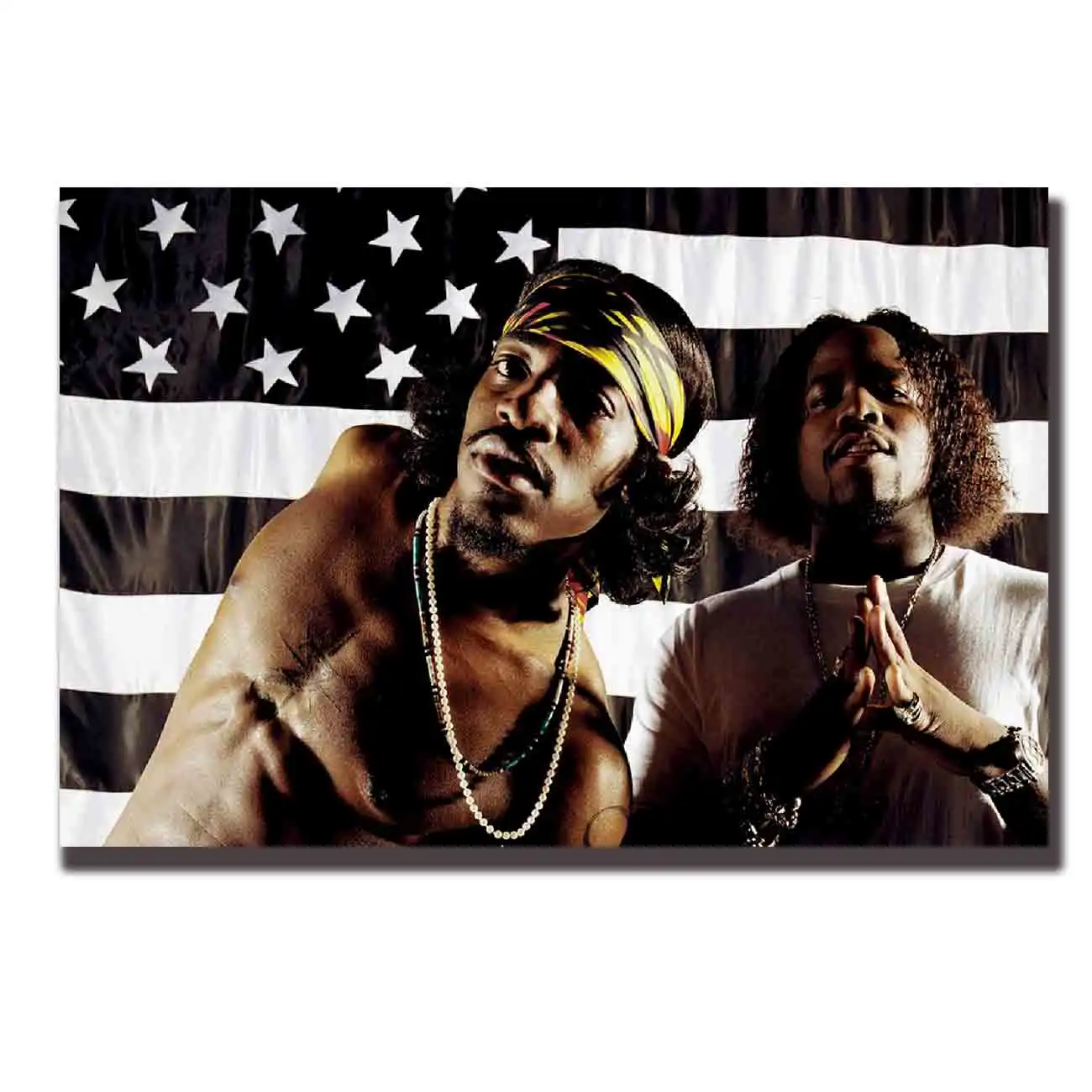 

Art Poster Outkast American Big Boi Hip Hop Music Star / wall canvas Print 14x2112x18 24x36 27x40pictures room