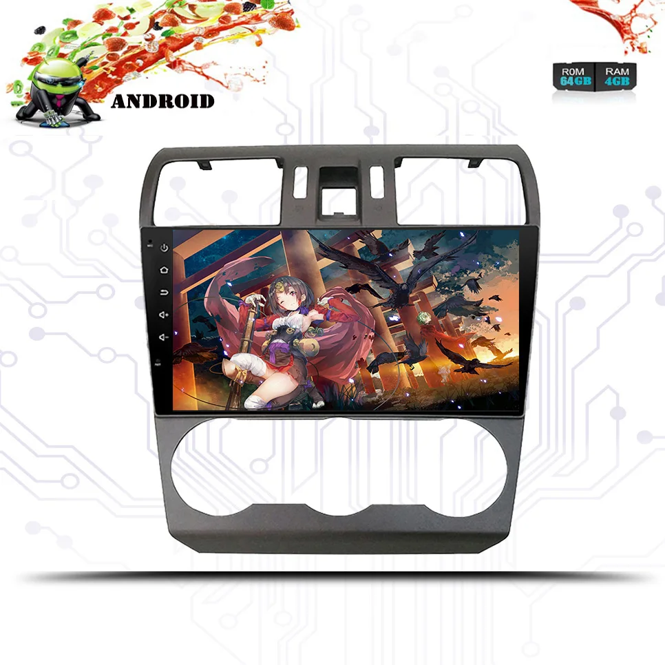 Excellent 9" WiFi 4G Octa Core Android 9.0 DAB+ 64GB ROM Car DVD Multimedia Player Radio For Subaru Forester XV WRX 2013-2018 Audio Video 2 Excellent 9" WiFi 4G Octa Core Android 9.0 DAB+ 64GB ROM Car DVD Multimedia Player Radio For Subaru Forester XV WRX 2013-2018 Audio Video 2