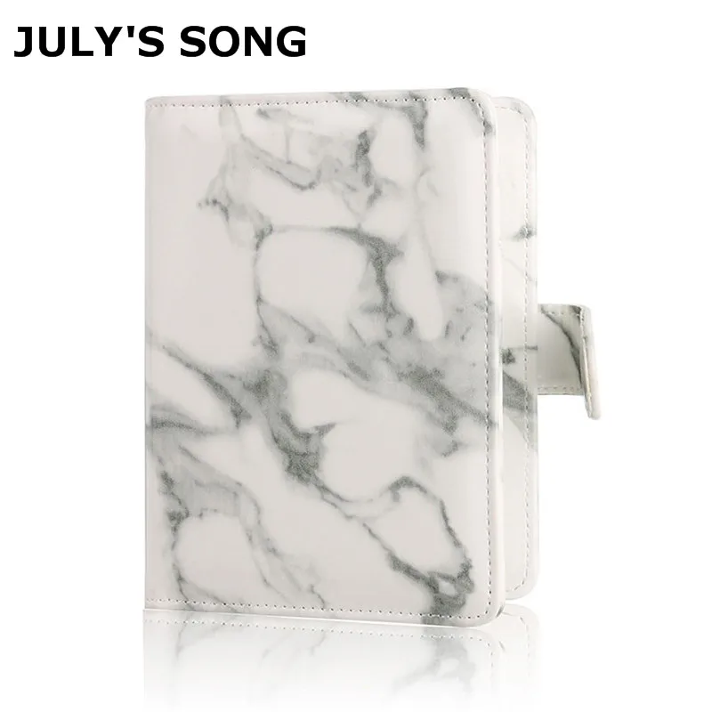 JULY'S SONG Marbled RFID сумка для паспорта Кожаная Обложка на паспорт документы сумка мульти-карманный дорожный держатель для карт чехол