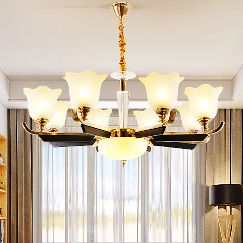 

Modern LED chandelier living room suspended lamps American luminaires bedroom lighting home fixtures dining room hanging lights