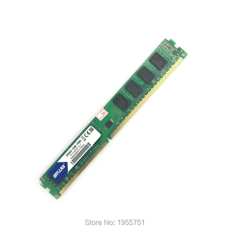 Binful бренд DDR3 PC3-8500 1 ГБ 1066 МГц для настольных ПК оперативная Память память 240pin совместим с хорошим настольным компьютером для Intel и AMD