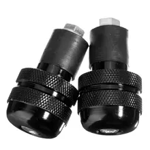 1Pair Aluminum 19mm – 22mm 7/8 inch Motorcycle Handle Grips Motorbike Handlebar Grips Ends Weights Grip Cap Plug
