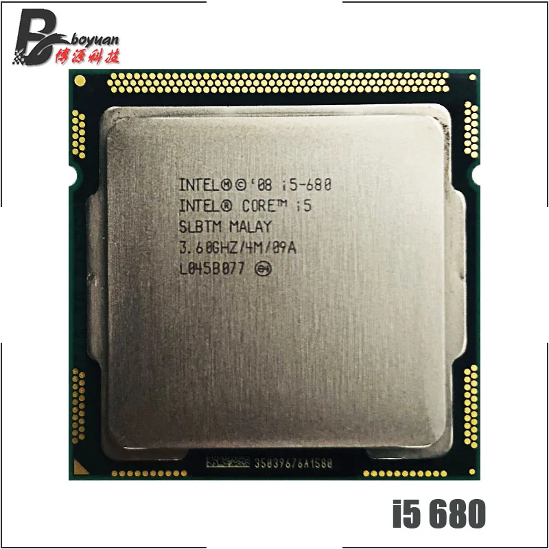 Процессор Intel Core i5-680 i5 680 3 6 ГГц двухъядерный 4 Мб 73 Вт LGA 1156 | Компьютеры и офис
