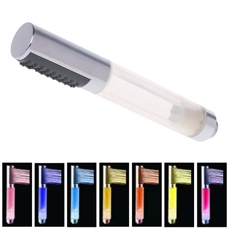 

Handheld Shower Head With 7-color LED Lighting Romantic Automatic Showerhead