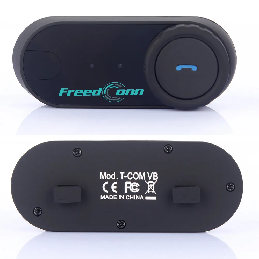 FreedConn 2 шт. T-COM VB Moto беспроводная гарнитура для шлема 800 м Bluetooth Переговорная мотоциклетная домофон с fm-радио