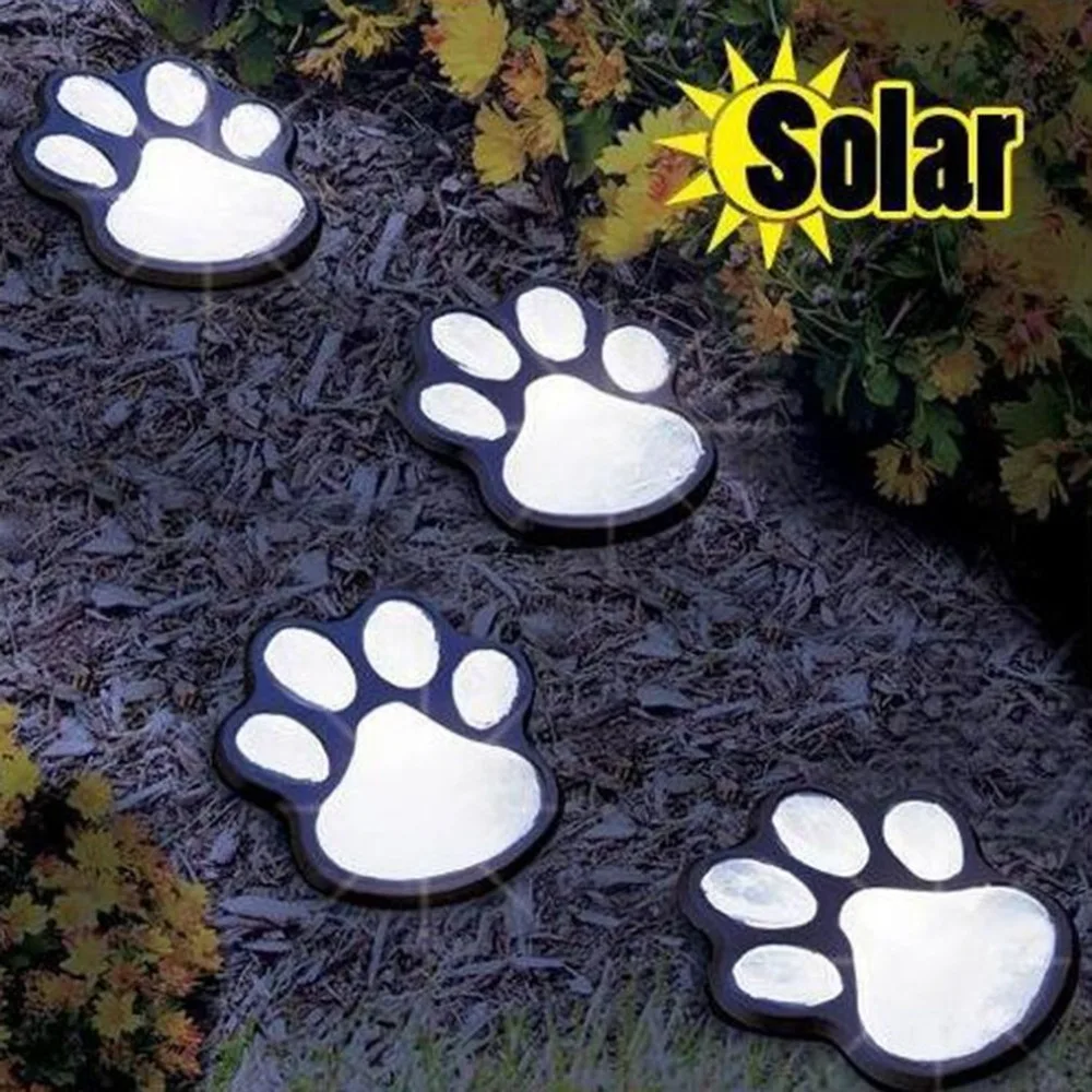 

Solar Power Bear Claw Lamp Clever Night Light Outdoor Garden Lantern LED Landscape Light Home Garden Decoration Road Stud
