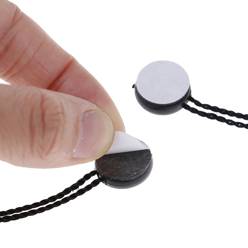New 2Pcs DSLR Lens Cover Cap Holder Keeper Strap Cord String Leash Rope For DSLR Digital Film Camera