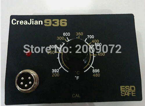 

Free shipping, NEW 936 Soldering Station Panel and PCB Board, with metal aviation plugs, support of heating core A1321
