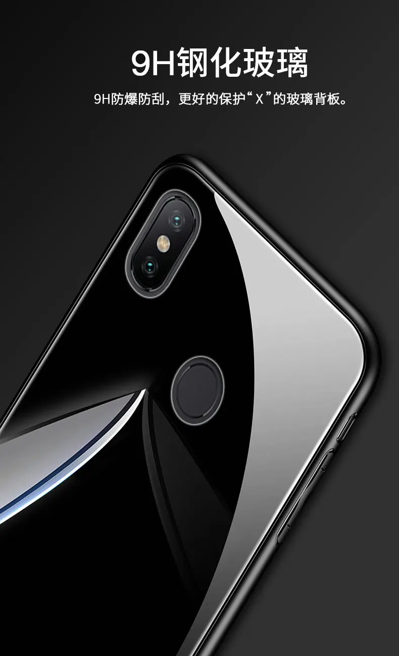 Для Xiaomi Mi 8 Lite 8Se чехол из закаленного стекла с кольцом-подставкой, Магнитная задняя крышка для xiaomi Mi A1 A2 Lite 6 Mix 2S 3 Pocophone F1