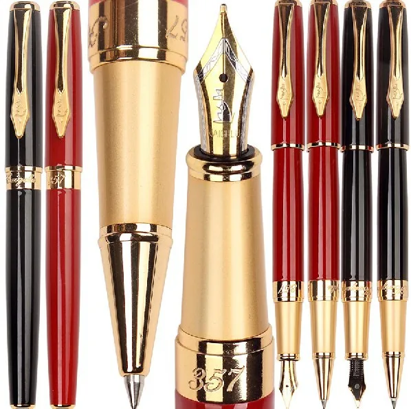 

24pcs/lot Fountain Pen or Rollerball pen 2 colors to choose Kaigelu 357 pen office and school stationery FREE SHIPPING