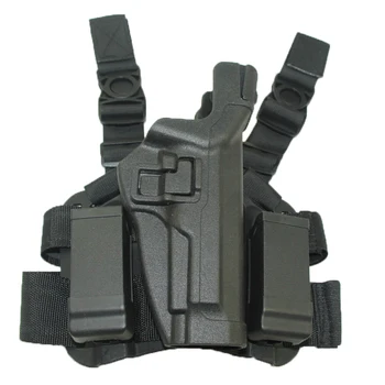 

Hot Selling M9 Leg Tactical Holster Quick Release And Magazine Pouch Hunting Gun Holster