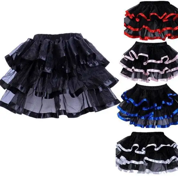 5 Colors Tulle Mini Skirts 3S7316 Hot 