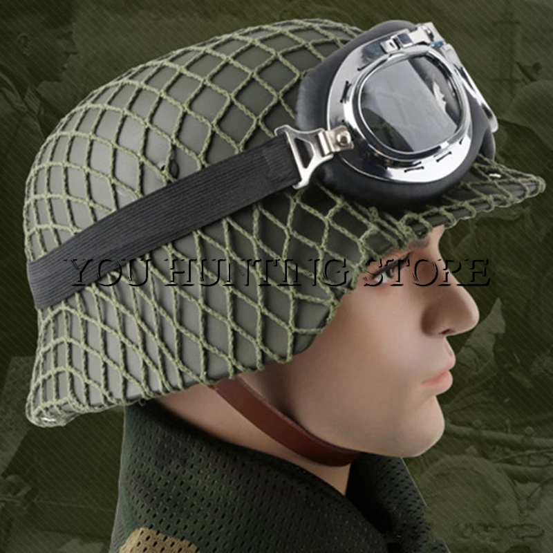 Tactical Helmet Classic M35 Burgomasters OD Airsoft Helmet German Army