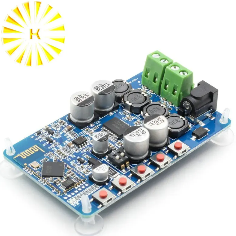 

TDA7492P Bluetooth 4.2 CSR8635 Bluetooth Receiver Amplifier Audio Board 2x50W for 4/6/8/16 Ohm Speakers Module Parts Component