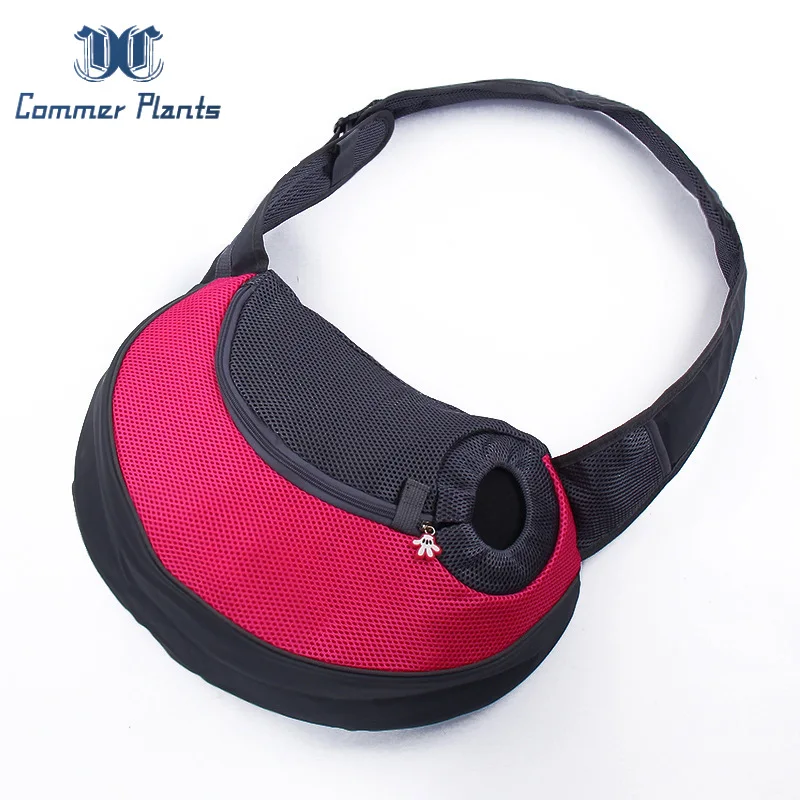 Pet сумка для переноски собак на открытом воздухе Дорожная сумка сетка Оксфорд Одиночная сумка через плечо перевязь сетка Удобная дорожная сумка на плечо