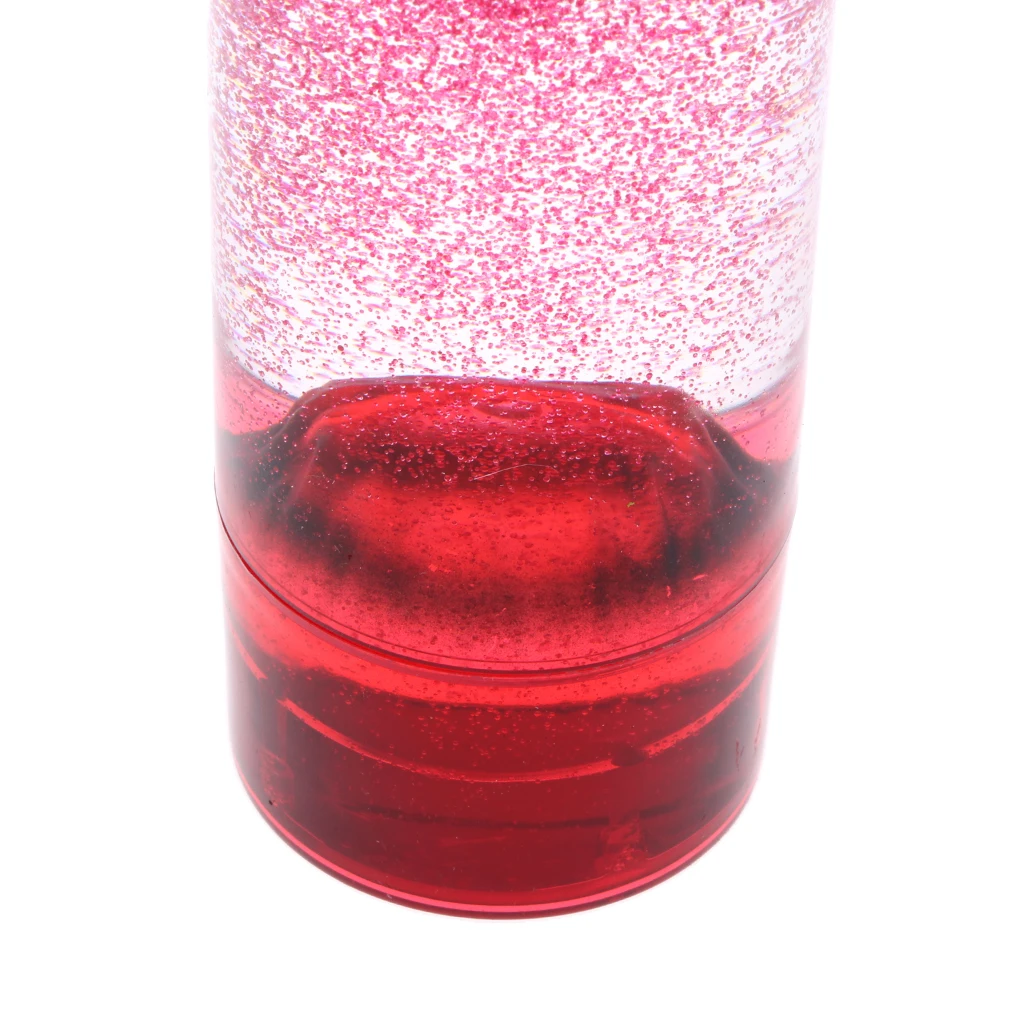 Novelty Volcano Eruption Vision Hourglass Ornaments - Liquid Oil Sandglass Timers Children's Day Birthday Gift Home Office Decor