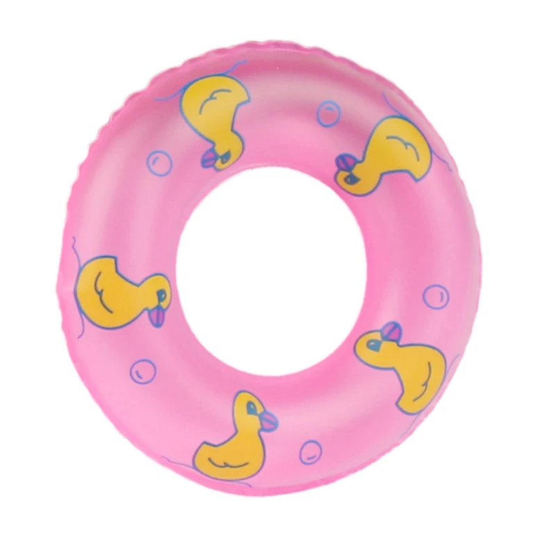 Портативный летний плавательный кольцо бассейн сиденья мультфильм безопасности Надувные плавательный круг для шеи Круг утолщаются