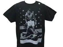 Muhammad Ali Over Liston Boxings Legend Men’s T Shirt BIG & TALL SIZES