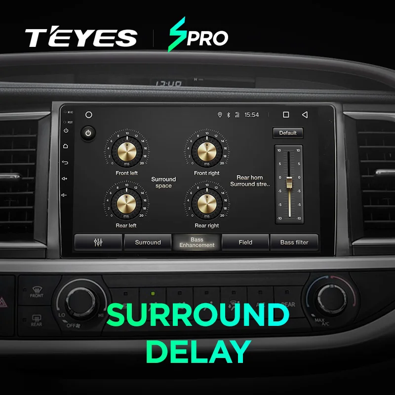 Perfect TEYES SPRO Car Radio Multimedia no 2 din android Video Player Navigation GPS For Toyota Highlander 2 XU50 2013-2018 3