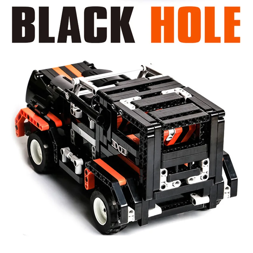 497pcs Transform Car DIY Assemble RC Car Building Blocks Car Building Kit RC Track Race Car Set Toys Gift for children girl boy 