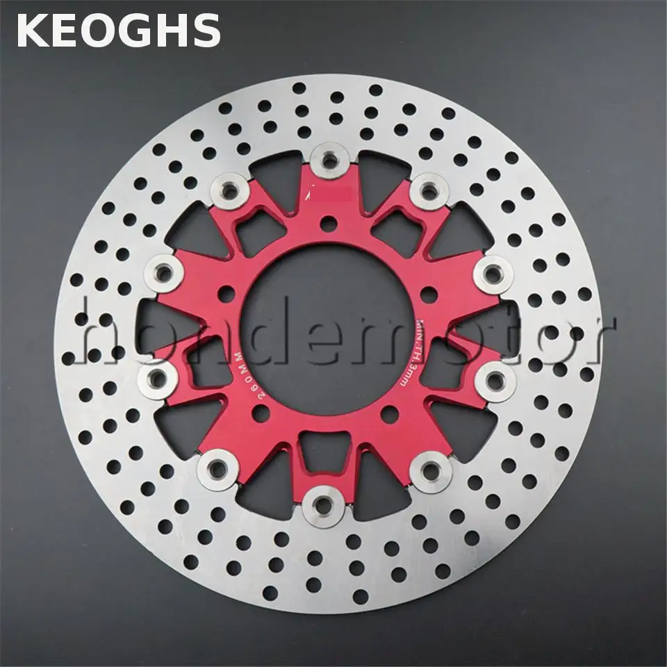 

KEOGHS Motorcycle Brake Disc Floating 260mm Disc Cnc Aluminum Alloy For Yamaha Scooter Bws Cygnus Modified