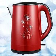 Электрический чайник 304 из нержавеющей стали, Электрический бытовой нагрева воды защита от перегрева