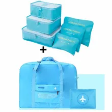 Дорожные сумки для мужчин и женщин багажные дорожные сумки Упаковка Кубики Органайзер нейлоновая складная сумка сумки багажные складные сумки