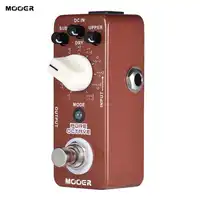 MOOER PURE OCTAVE Mini Octave Guitar Effect Pedal 11 Octave Modes True Bypass Full Metal Shell