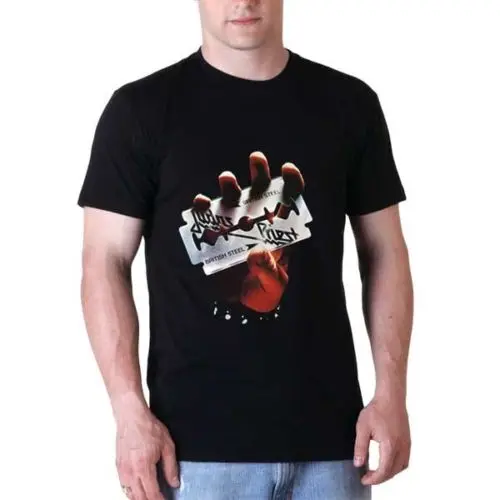 Judas Priest Band T-Shirt Adult New Men's Tshirt Tee Size S to 3XL T-Shirt Casual Short Sleeve For Men Clothing Summer Judas Priest Band T-Shirt Adult New Men's Tshirt Tee Size S to 3XL T-Shirt Casual Short Sleeve For Men Clothing Summer