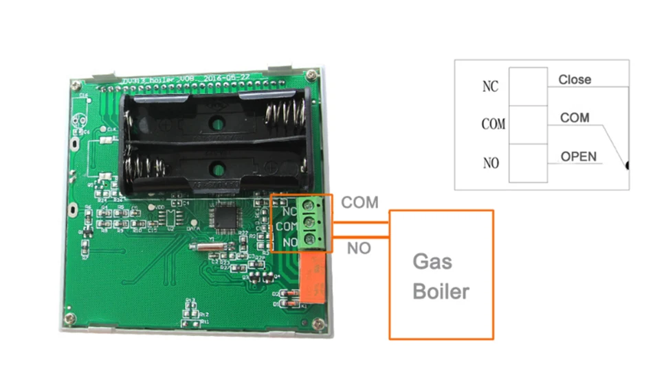 Синяя подсветка ручного управления и Wi-Fi термостат для газового котла программа энергосбережения котел регулятор температуры нагрева