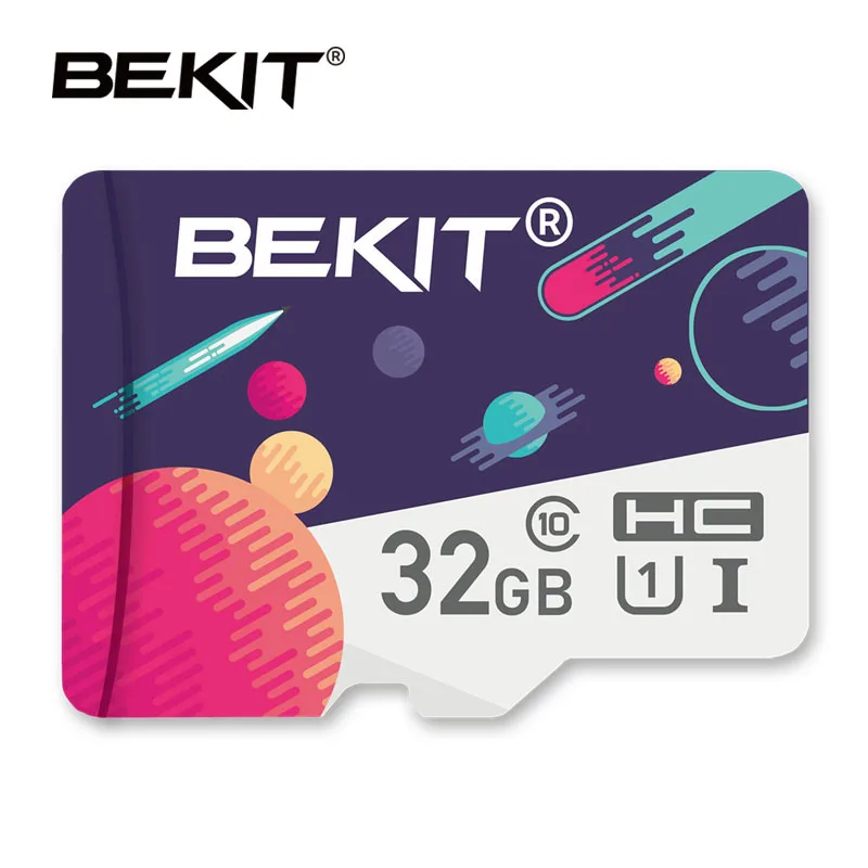 Bekit micro sd карта 128 ГБ 256 ГБ 32 ГБ 64 ГБ 16 ГБ 8 ГБ карта памяти micro sd карта SDXC SDHC класс 10 флэш-накопитель для камеры смартфона - Емкость: SU-32GB-LUO