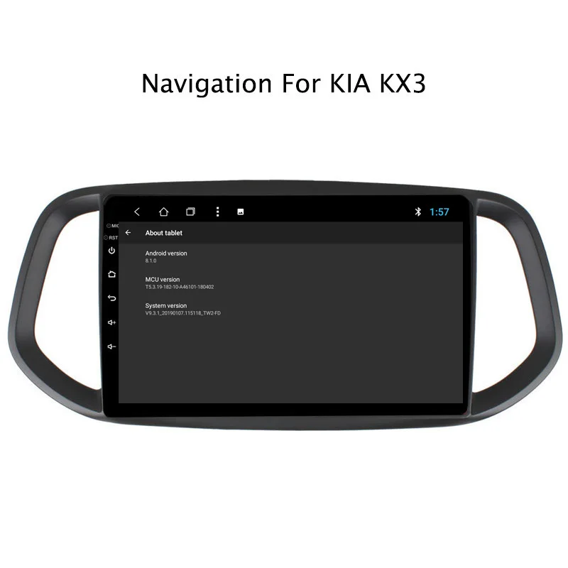 Perfect NAVITOPIA 10.1inch 2G RAM 32G ROM Android 8.1 Car DVD Multimedia GPS Navigation for Kia KX3 2015 2016 2017 5