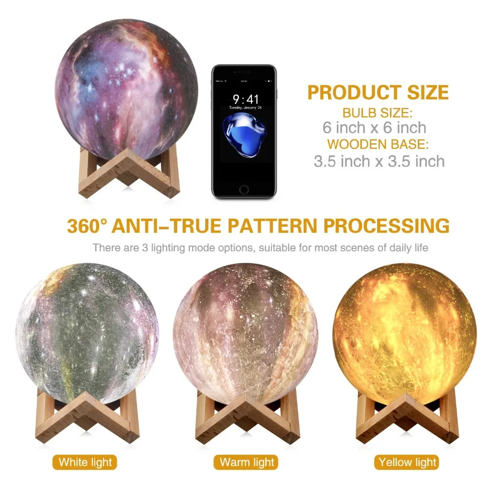 LED MOON night lights  (19)