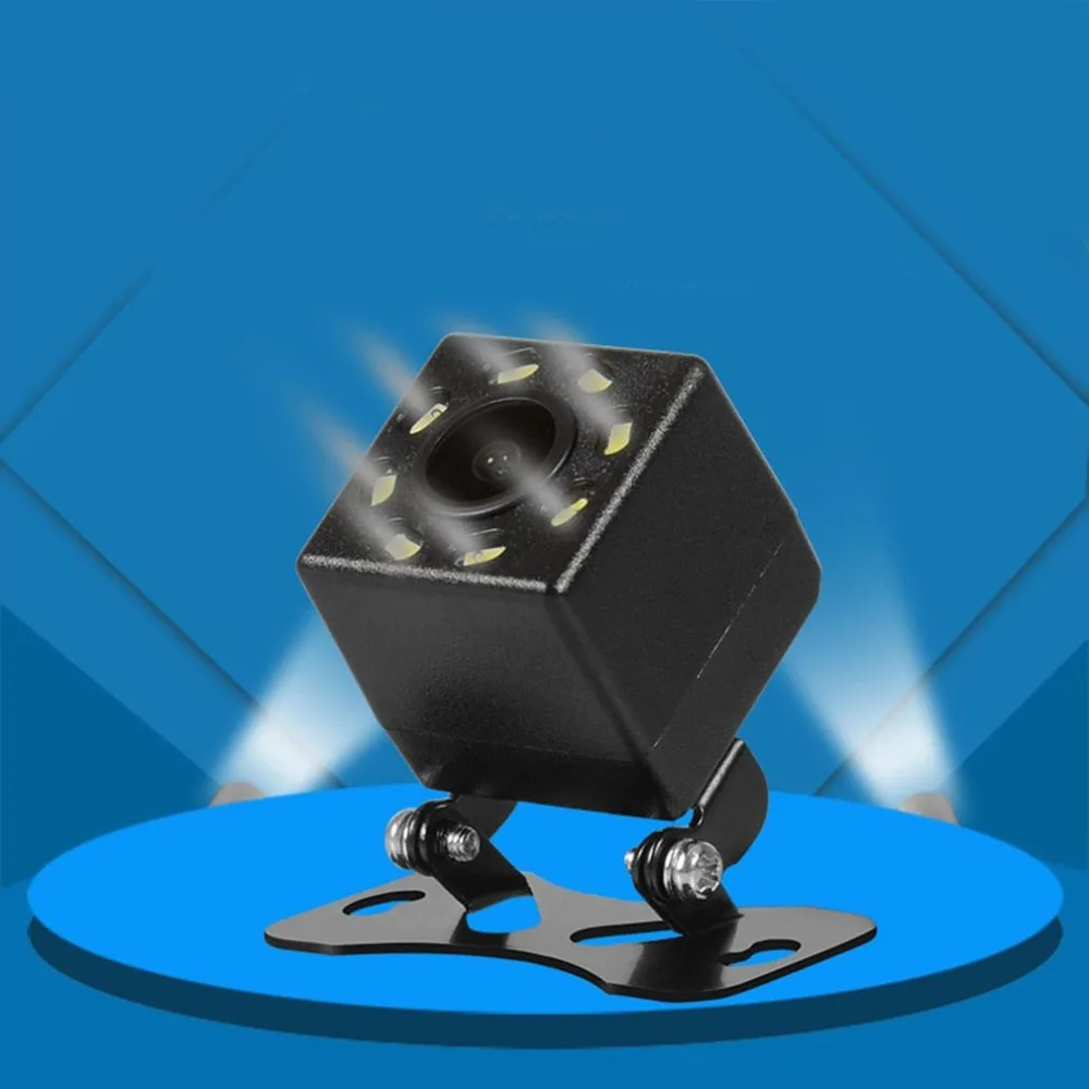 Automobile Car Camera 8LED Rear View reversing Camera English Packaging Auto Parts Auto Accessories High Definition