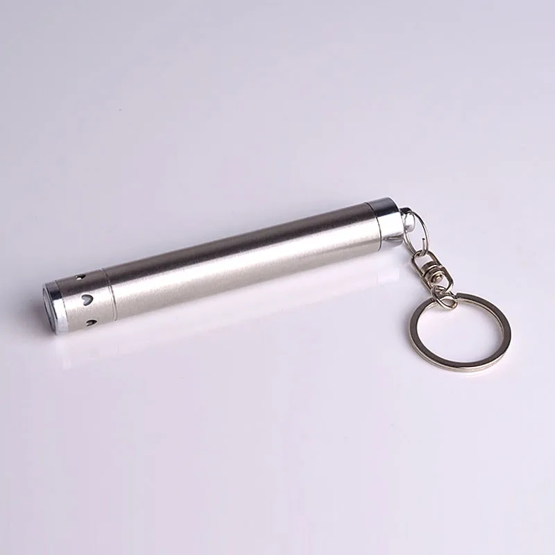 

Portable Keychain Flashlight Round Moon Led Light Super Bright Pocket Mini Pen Flash Light