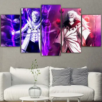 

5Pieces Canvas Painting Hot Anime Naruto Tableau Mural Cuadros Decoraci N Dormitorio Poster Anime Tableau Obrazy Drop Shipping