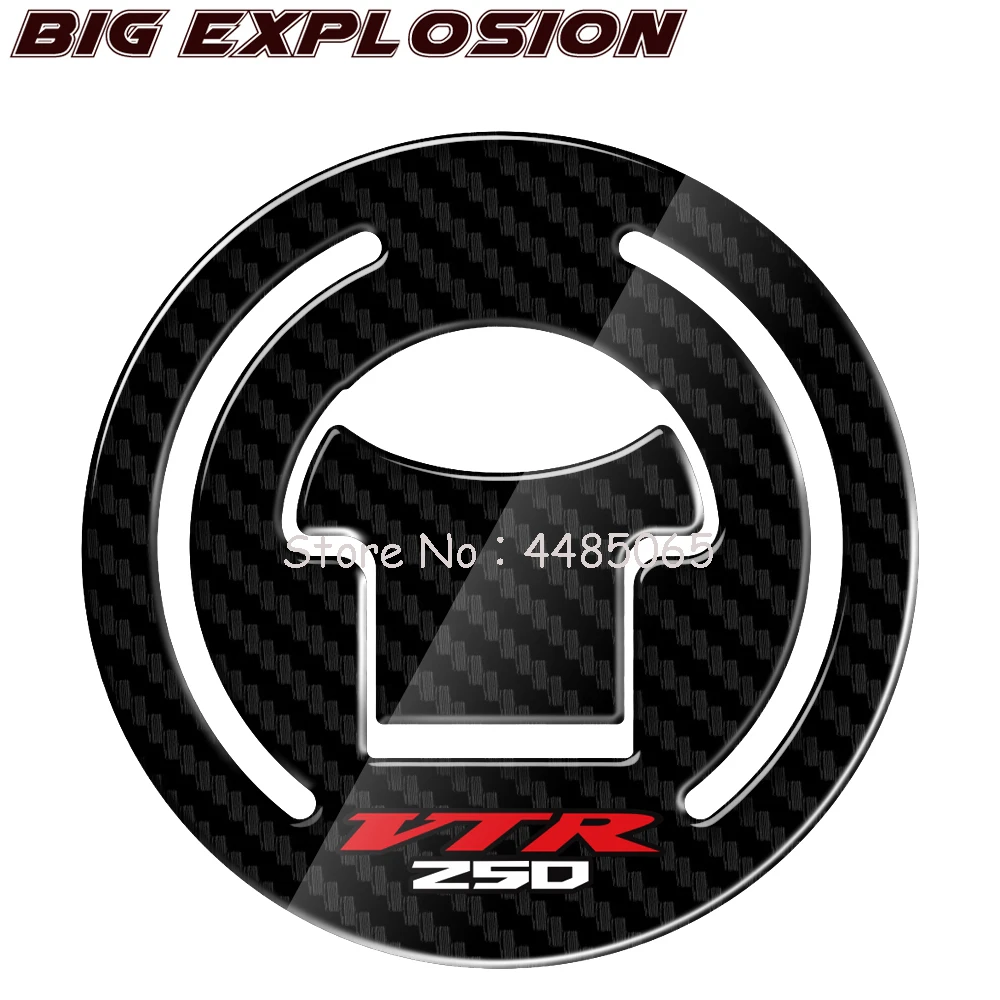 

For HONDA VTR250 VTR 250, 1997-2012,3D Carbon Fuel Motorcycle Gas Stopper Protector Decals HONDA VTR250Motorcycle Decals