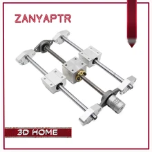 3D Printer Guide Rail -T8 Lead Screw 200/300/400/500mm +Optical axis +KFL08 bearing bracket + Screw Nut Housing Mounting Bracket